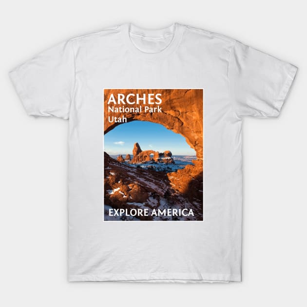 Arches National Park, Utah T-Shirt by Naves